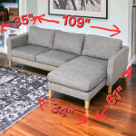 Cute Sectional Sofa with Chaise