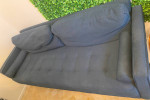 Sofa Couch Mid Century Style Navy