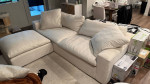 Living spaces utopia sofa and ottoman