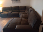 Stunning six piece reclining sofa sectional by Ashley furniture