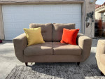 Sofa and loveseat