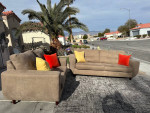 Sofa and loveseat