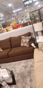 Coffee Sofa & Pillows