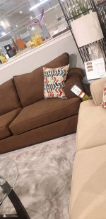 Coffee Sofa & Pillows