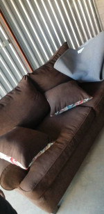 Coffee Sofa & Pillows