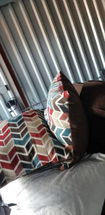 Coffee Sofa & Pillows