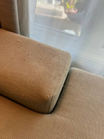West Elm chaise lounge, couch, sectional, sofa, day bed, sage green