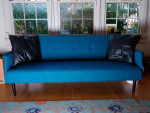 Modern Blue Sofa Bed