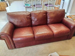 Leather sofa, great condition
