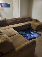 SECTIONAL SOFA GOOD CONDITION PICK UP TODAY