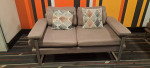 Modern Stylish Contemporary Sofa & Loveseat