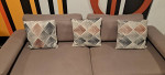 Modern Stylish Contemporary Sofa & Loveseat