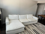 West Elm Harmony Modular Sofa (Left Chaise Sectional)
