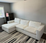 West Elm Harmony Modular Sofa (Left Chaise Sectional)
