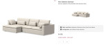 West Elm Harmony Modular Sofa (Left Chaise Sectional)