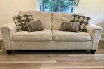Cream Off-White Couch Sofa