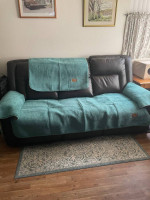 Leather sofa 2recliners