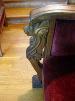 Antique Lion Sofa Couch