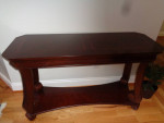 Cherry Wood Console Table or Sofa Back Table