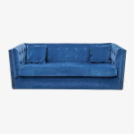 Bassett Blue Glam Sofa