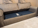 Sofa with bed and matching chair