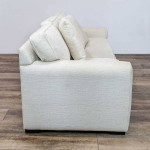 Living Space Contemporary Off White Fabric Sofa