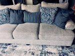 Ashley Sofa and Oversized Chair