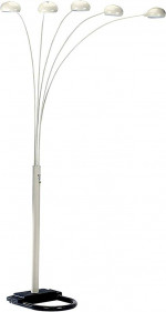 NEW MIDCENTURY MODERN WHITE Spider Floor Sofa Lamp with dimmer