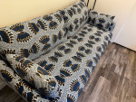 Albany Park Blue Ekaabo Soho Sofa—They don’t make these anymore!