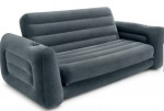 Pull-Out Inflatable Sofa, Charcoal Gray, box never opened