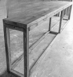 "SKINNI MINI" SOFA/WALL TABLE