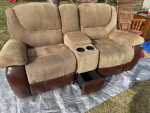 Glider/Reclining Sofa