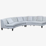 Jonathan Louis Curved Tufted Sectional Sofa