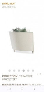 Caracole Sofa & Two Chairs