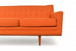 Large Four Seat Sofa In Walnut By Metropolitan