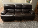 Ridgewin Leather Reclining Sofa