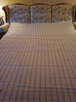 Sleeper sofa, queen size mattress