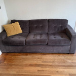 SOFA Made in Portland Couch Charcoal Grey Biltwell Great Conditon
