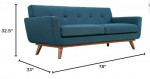 Mid Century Modern Sofa & Loveseat