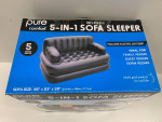 NIB Pure Comfort 5-in-1 Inflatable Sofa Sleeper bed chair