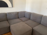 Couch Sectional Sofa Grey Full Size
