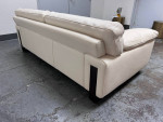 Roche Bobois Cierre Imbottiti Leather Sofa