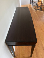 Sofa Table Console Brownstone