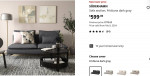 IKEA SÖDERHAMN Sofa Section, Fridtuna Dark Gray