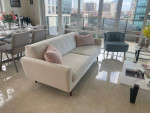 Beige Living Social Sofa
