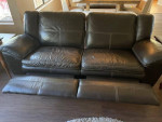 Leather Lazy Boy sofa