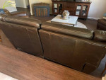 Leather Lazy Boy sofa