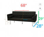 $185 SOFA COUCH HOLLYWOOD/ HIGHLAND 90028 LOS ANGELES
(424)32655zero9 π π