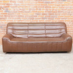 Swedish De Sede DS 84 Sofa Leather Mid Century Modern