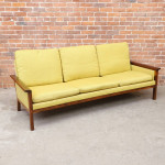 Danish Mid Century Modern Brazilian Rosewood Sofa Couch